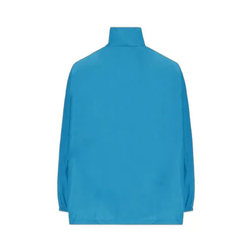Logo Printed High-Neck Jacket