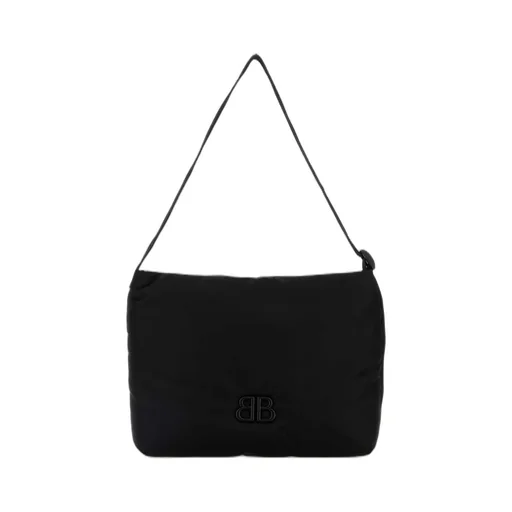 Logo Plaque Shoulder Bag