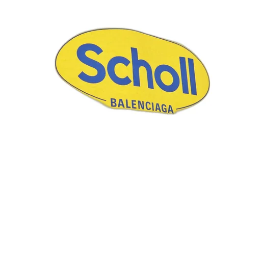 X Scholl Logo Printed Crewneck T-Shirt