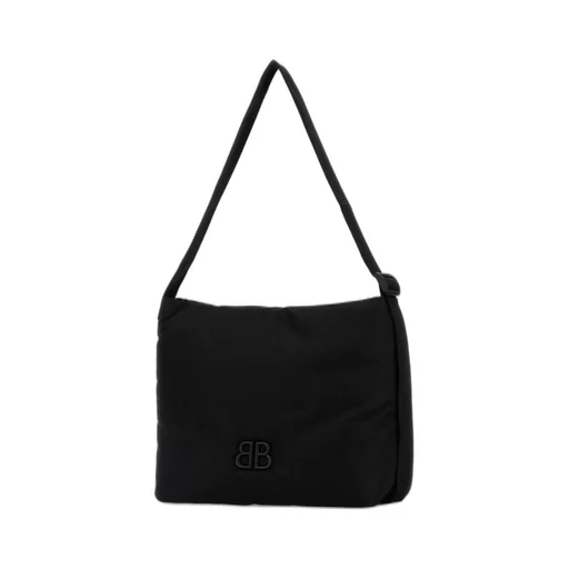 Logo Plaque Shoulder Bag