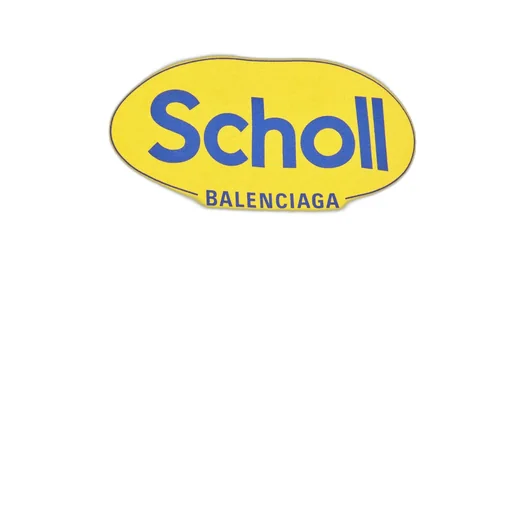 X Scholl Logo Printed Hoodie