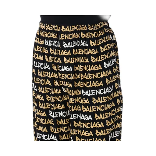 Allover Logo Printed Pants