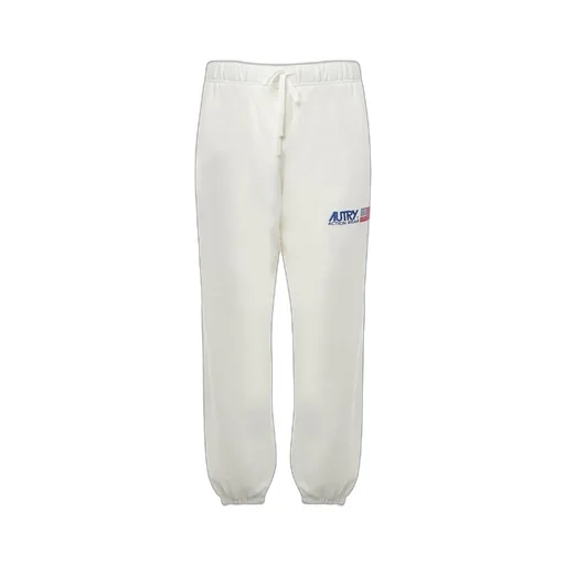 Logo Embroidered Drawstring Track Pants