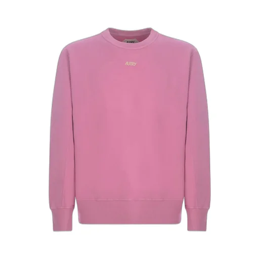 Logo-Flocked Crewneck Sweatshirt