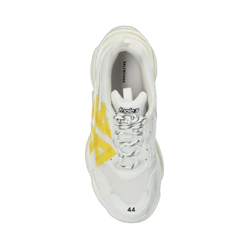 Triple S Tape Type Lace-Up Sneakers