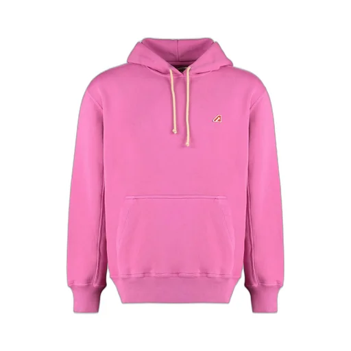 Logo Patch Drawstring Hoodie