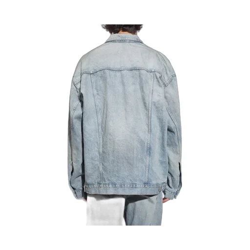 Size Sticker Denim Jacket
