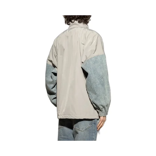 Logo Printed Zipped Jacket