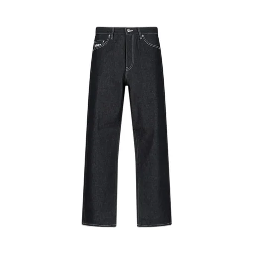 Logo Straight Leg Jeans