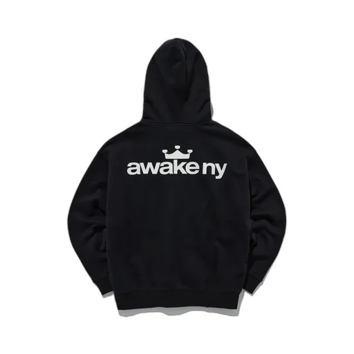 Crown Logo Full-Zip Hoodie
