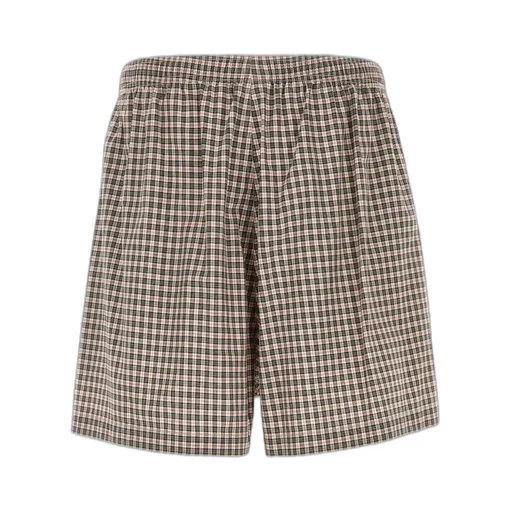 Checked Bermuda Shorts