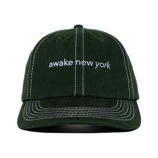 Contrast Stitch 6-Panel Hat