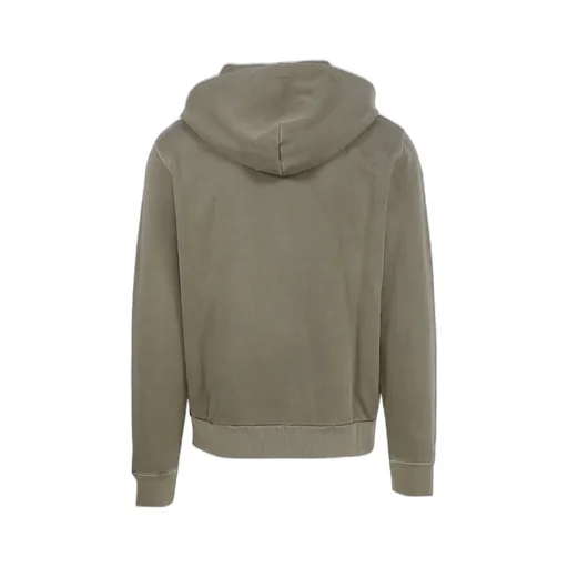Zip-Up Long-Sleeved Hoodie