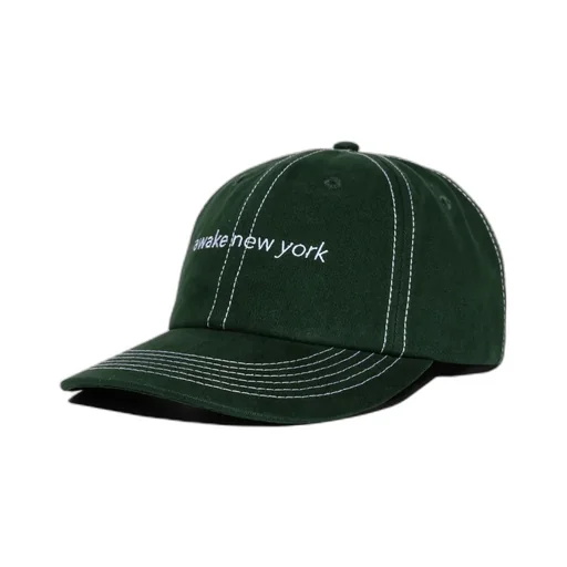 Contrast Stitch 6-Panel Hat