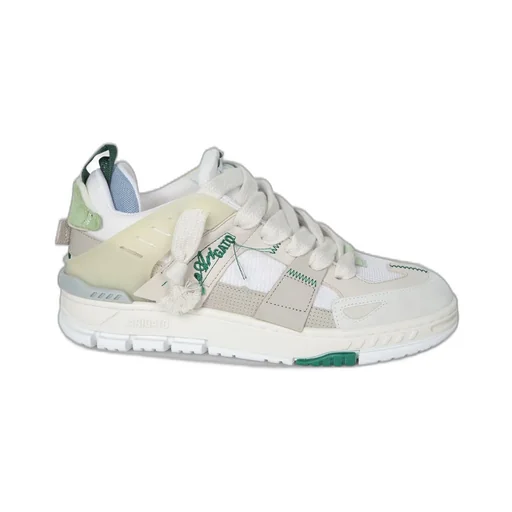 Area Patchwork Low-Top Sneakers
