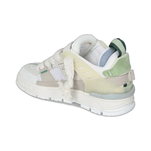 Area Patchwork Low-Top Sneakers
