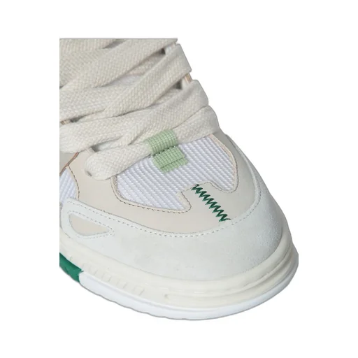Area Patchwork Low-Top Sneakers