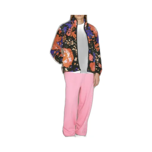 Floral Fleece Zipped Jacket