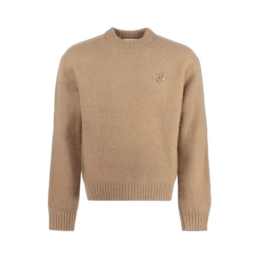Logo Plaque Knitted Jumper