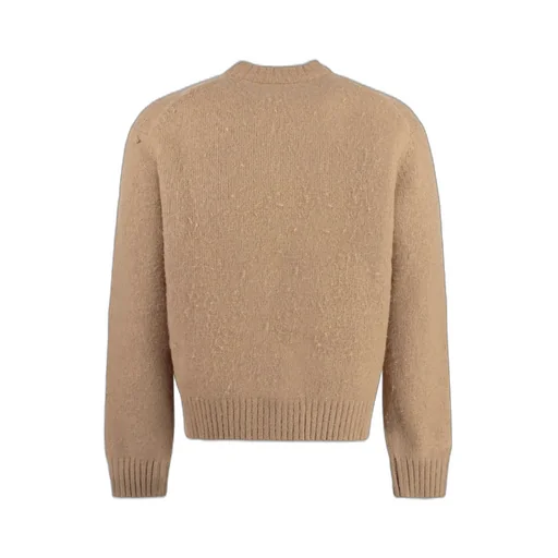 Logo Plaque Knitted Jumper
