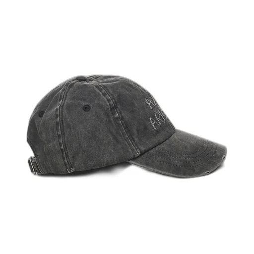 Chain Stitch Distressed Cap