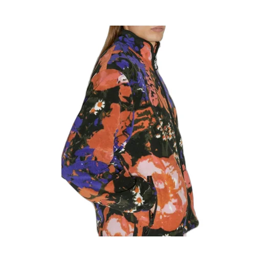 Floral Fleece Zipped Jacket