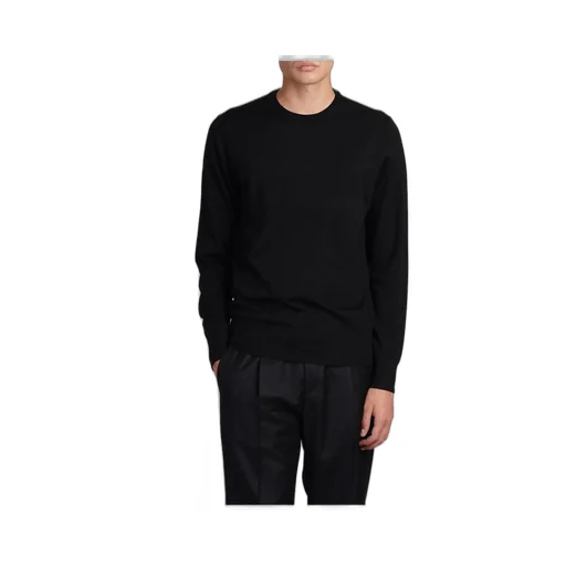 Satin Crew-Neck Jumper