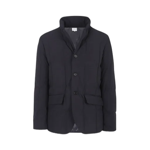 Quilted Button-Up Jacket