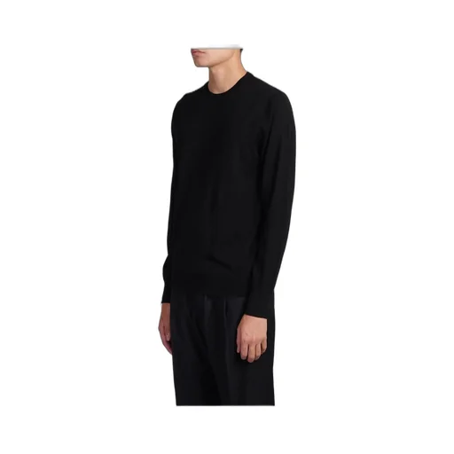 Satin Crew-Neck Jumper