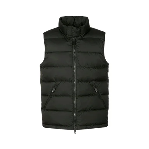 Stand-Up Collared Padded Gilet