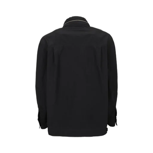 Long-Sleeved Button-Up Coat