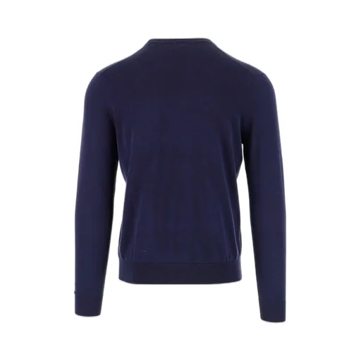 Crewneck Fine-Knit Sweater