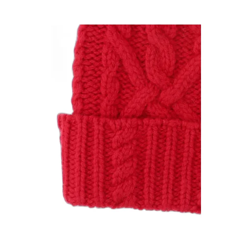 Turn-Up Hem Ribbed Beanie