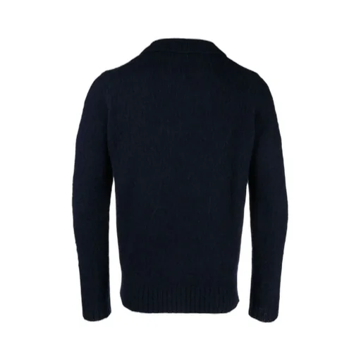 Collared Knitted Polo Shirt