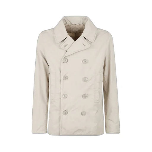 Double-Breasted Straight-Hem Jacket