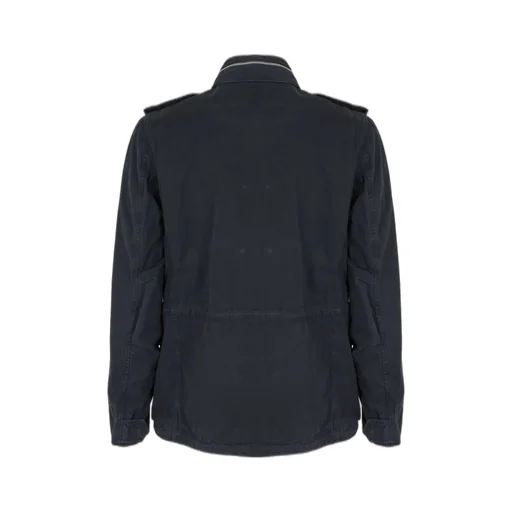 High Neck Straight Hem Windbreaker