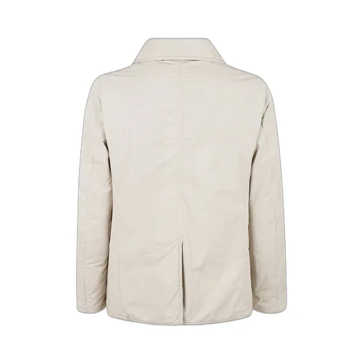 Double-Breasted Straight-Hem Jacket
