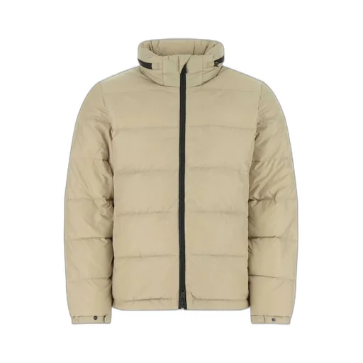 Logo Patch Padded Jacket