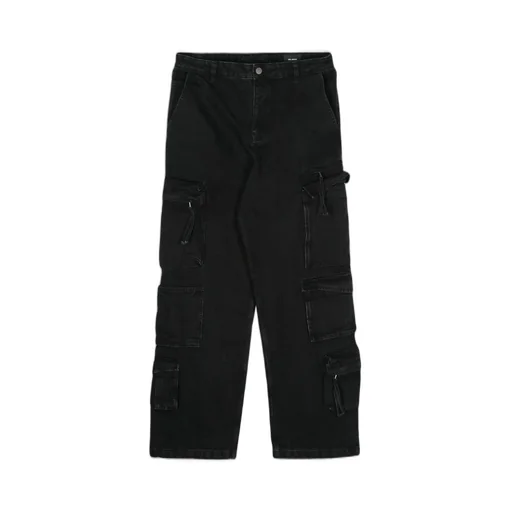 Utility Wide Leg Cargo Jeans