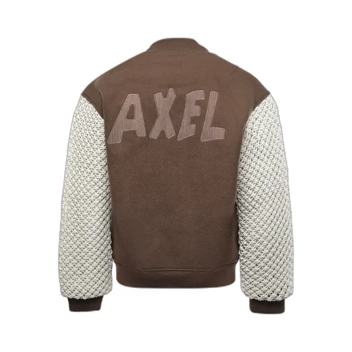 Ribbed Varsity Coat