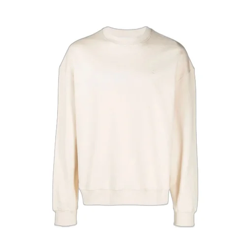 Signature Logo Embroidered Crewneck Sweatshirt