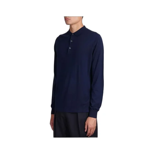 Fine Knit Polo Shirt