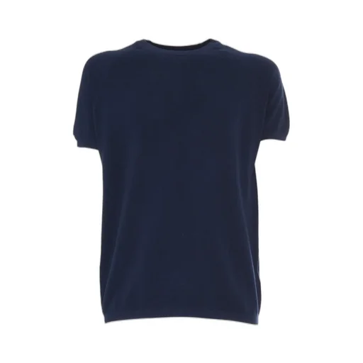 Piqué-Knit Crewneck T-Shirt