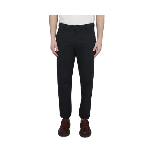 Straight-Leg Drawstring Chino Trousers