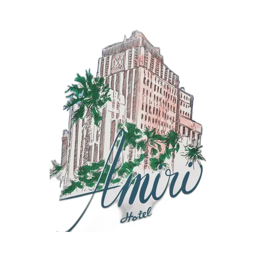 Hotel Printed Crewneck T-Shirt
