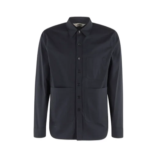 Pouch-Pocket Classic Collar Shirt