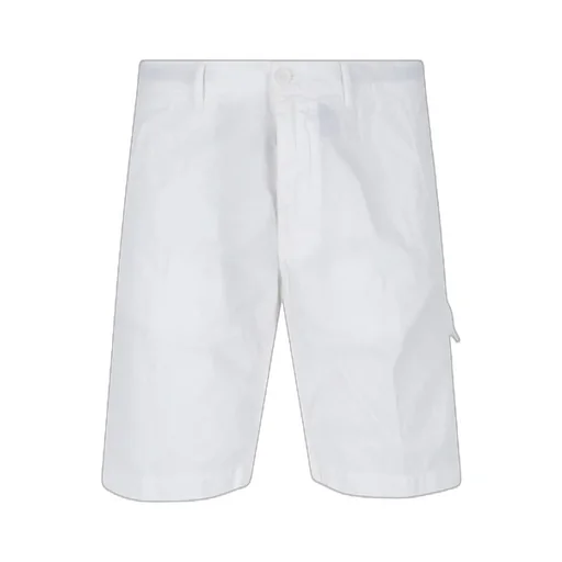 Belt-Looped Slim-Cut Shorts