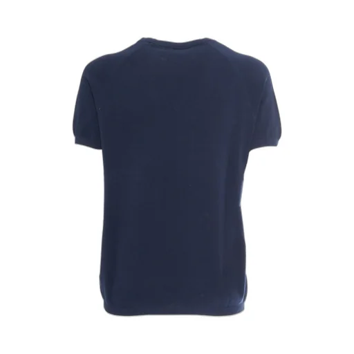 Piqué-Knit Crewneck T-Shirt