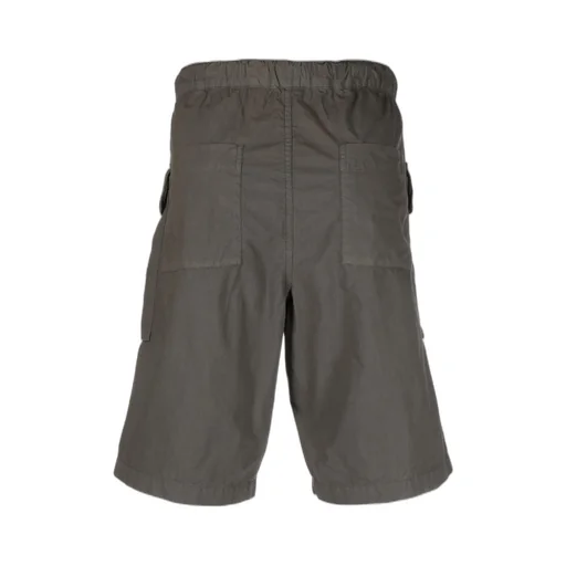 Mid-Rise Straight-Leg Cargo Shorts