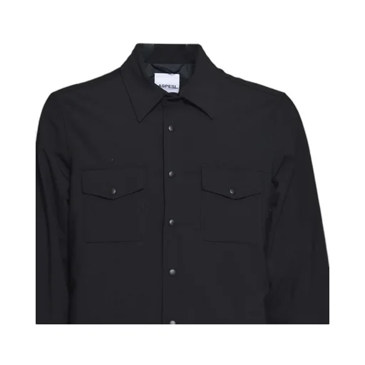 Flannel Curved Hem Shirt Jacket